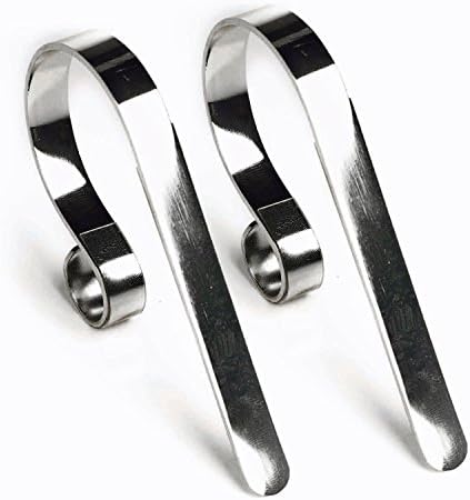 The Original Mantle Clip Silver 2 Pack