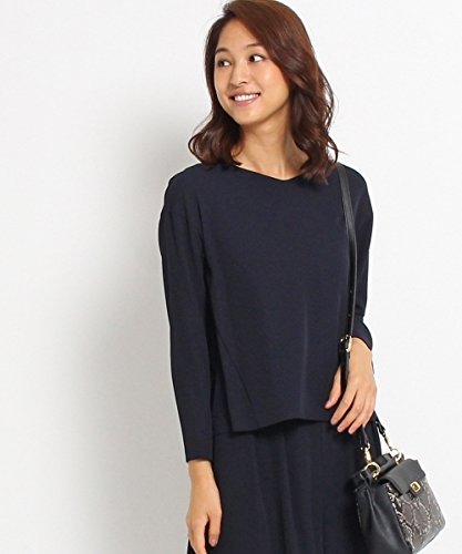 (アンタイトル) UNTITLED エスポワールサテンVネックシャツ 15389330