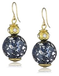 Lenora Dame "Retro" Highbrow Drop Earrings