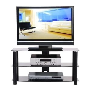 Atlantic 75435504 Quattro TV Stand Fits up to 42-Inch by