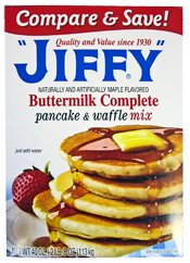 Jiffy Buttermilk Complete Pancake and Waffle Mix 40 oz. 6 ct