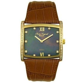 Swiss Legend Women's Beverly Hills Collection Diamond Accented Watch #40037-YG-BLK