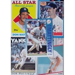 Don Mattingly 20-card set with 2-piece acrylic case