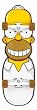 Santa Cruz Skateboard Longboard Simpsons