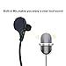 Amoner Bluetooth Headphones V4.1 Wireless Stereo Sport Noise Cancelling Sweatproof Earbuds Earphones Headset with Microphone for iPhone iPad Samsung and other Android Phones