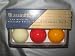 Aramith Tournament Champion Billiard Balls R, W ,Y