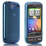 Case-Mate 日本正規品 SoftBank X06HT / HTC Desire Gelli Case - Female Circles with Screen Protector, Blue ジェリー ケース 「サークル」 (液晶保護シート つき) ブルー CM011616