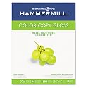 Hammermill 15502-0 Color Copy Gloss Paper, 32-lb., 8-1/2 X11, White, 500 Sheets/ream