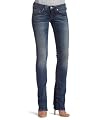 True Religion Women's Johnny Straight Leg Jeans,Short Fuse Medium,29