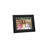 Sunpak 10.4-Inch Black Wood Digital Photo Frame