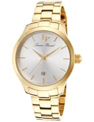 Lucien Piccard Womens LP-12915-YG-22S Coimbra Analog Display Japanese Quartz Gold Watch