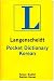 Langenscheidt's Pocket Dictionary Korean/English English/Korean by Langenscheidt ISBN 1585730564