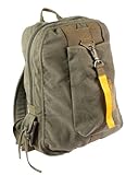 9764 OLIVE DRAB VINTAGE CANVAS FLIGHT BAG