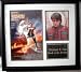 Michael J. Fox autographed photo 8x10 (Back to the Future) Marty McFly deluxe matted & framed