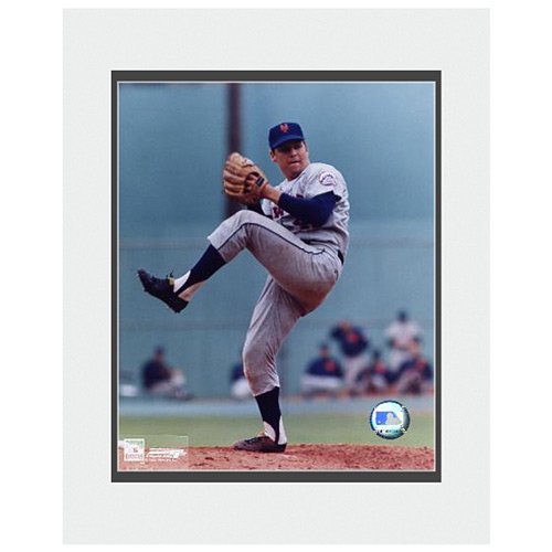 New York Mets Tom Seaver Matted Photo By Photo File
