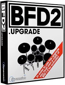 Fxpansion BFD2 Acoustic Drums Module Upgrade (on DVD disk) from version 1.5