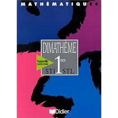 Dimath�me 1re STI STL  (livre �l�ve)