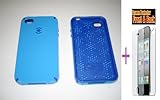 Speck Candyshell Case (SeaGlass Blue / Blue) for Iphone 4 (AT&T Only) Bundl ....
