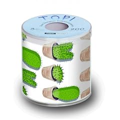 Lustiges Toilettenpapier bedruckt mit MOTIV KAKTUS (CACTUSES)