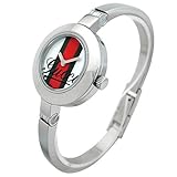 【最高級ブランド】GUCCI グッチ レディース バングルタイプ ホワイト文字盤 グリーン×レッドライン 105P(プチサイズ) SS WH GRG/YA105519
