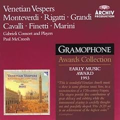 Venetian Vespers (1643) /Gabrieli Consort & Players � McCreesh
