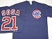 Chicago Cubs MLB Navy SOSA T-Shirt (Medium)