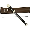 Aulos A507B Sopranino 3-Piece Recorder