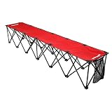 Insta-Bench 6-Seater Portable Bench - Red