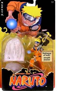 Naruto Deluxe Naruto (Rasengan Attack) Action Figure