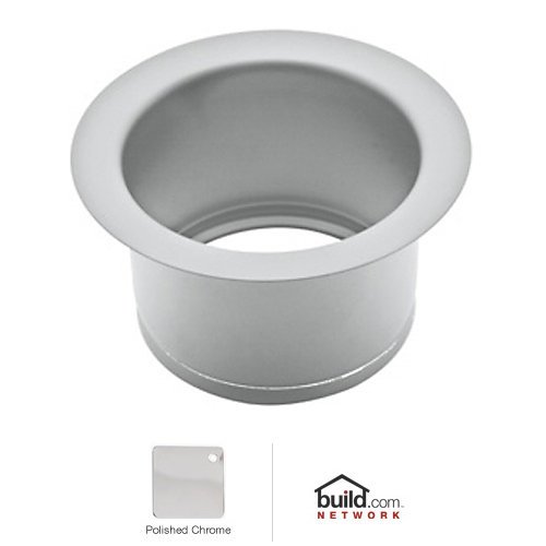 Rohl ISE10082SS 2-1/2-Inch Extended Throat for Fireclay Sinks and Shaws Sinks in Stainless Steel