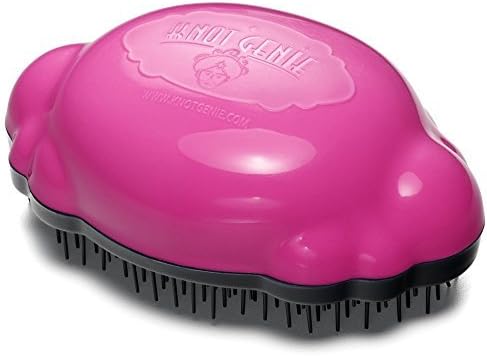 Knot Genie Teeny Genie Kid-Sized Hair Detangling Brush ~ Choose Color (Fairy Pink) by Knot Genie