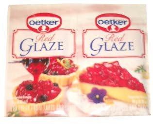 Oetker Red Glaze 2 x 10g by parthenonfoods.com