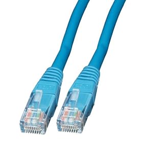LINDY CAT6 UTP Cable, Blue, 0.5m