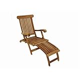 Teak Furniture Gallery TGL198 Steamer Lounge Chair