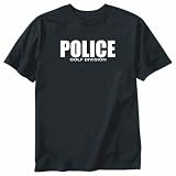 T-Shirt Black  Police Golf Division  Sports