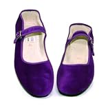 Produkt-Bild: Samt-Ballerina CHINA FLAT violett