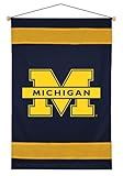 IMAGE OF Sports Coverage NCAA Michigan Wolverines Sideline Wall Hanging