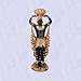 Cleopatra's servant guard statue egyptian sculpture urn
