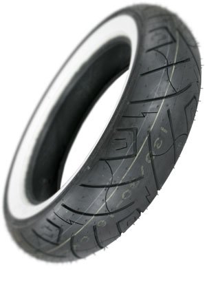 Shinko 777 Series Tire - Rear - 130/90-16 - White Wall, Load Rating: 73, Speed Rating: H, Tire Type: Street, Tire Application: Cruiser, Position: Rear, Tire Size: 130/90-16, Rim Size: 16, Tire Ply: 6 XF87-4188 On Sale