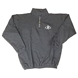 Balle de Match Oval Zip Pullover-Black