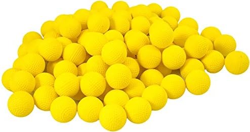 Vampai Refill 100pc Count Nerf Rival Refill Compatible Bullet Balls Rounds Balls Yellow