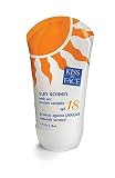 Kiss My Face Sun Screen with Oat Protein Complex, SPF 18, 4-Ounce Tubes (Pack of 3)