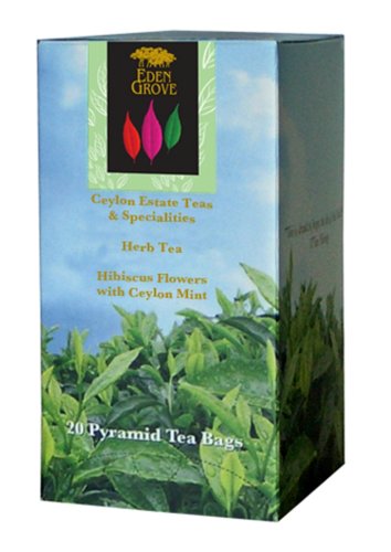 Eden Grove Chamomile Mint Leaves, 20-Count, 2.12-Ounce Boxes (Pack of 6) by Chamomile Tea