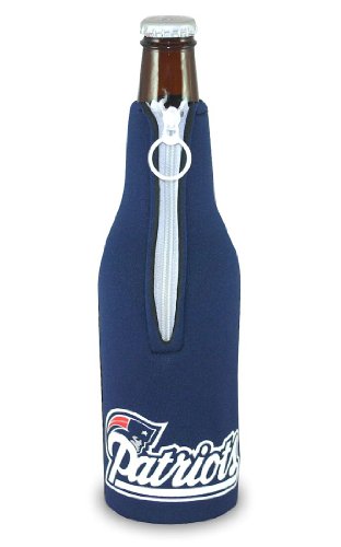 NEW ENGLAND PATRIOTS BOTTLE SUIT KOOZIE COOZIE COOLER