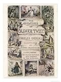 Oliver Twist by Charles Dickens Giclee Poster Print by George Cruikshank, 30x40