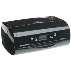 Black & Decker EC950B Spacemaker Slimline Can Opener with Digital Clock Timer