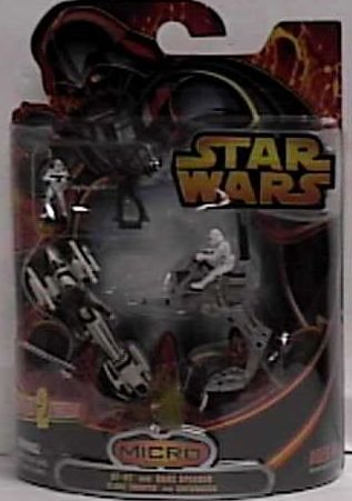 Star Wars Revenge of the Sith Micro Vehicles Set III