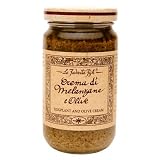La Favorita Italian Eggplant and Olive cream (Melanzane e Olive) spread 6.2 oz jar