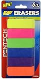 Pentech Fashion Bevel Erasers 36 Pack (36500)