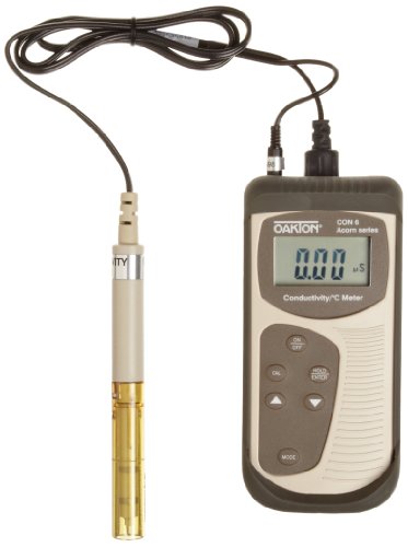 Oakton WD-35606-10 Acorn CON 6 Portable Conductivity Meter With Probe